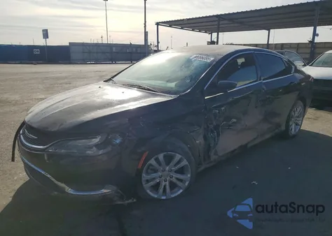 2016 Chrysler 200 Limited z USA, uszkodzony, nr VIN 1C3CCCAB5GN136213